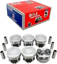 DNJ P1123.20 Oversize Piston Set/For 1996-2006/ Jeep/Cherokee, Grand Cherokee, Wrangler/ 4.0L/ OHV/ 