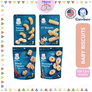 Gerber Baby Biscuits Crackers Cookies 10 / 12 months + Biscuit Baby USA Baby Food Makanan Bayi Bisku