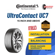 Continental UltraContact UC7 UC6 Tyre HRV Camry Innova Estima Tayar 215/45R17 215/55R17 225/45R18 23