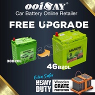 AMARON GO NS40 | NS40ZL | 38B20L | 46B20L (MF) - 35AH - Car Battery - Myvi, Alza, Bezza, Viva, City