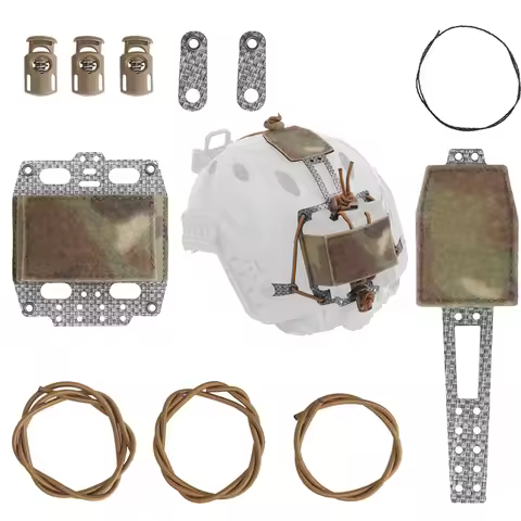 Tactical NVG Battery Helmet Pouch PVS31 NVG Battery Storage Box Helmet Mount Case For Night Vision G