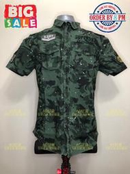 【AG好貨】 極度乾燥 ㊣ Superdry Army Tropics Shirt 軍風 迷彩 襯衫 短袖 軍裝 現貨