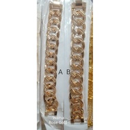 RALPH575. Xuping gold plated dragon scale bracelet