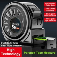Fluorescent f Tape Measure 5M/7.5M/10 Meter Self Locking High Resistant ABS Steel Measurement Rul