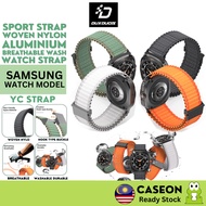 DUX DUCIS YC Sport Nylon Washable Watch Strap Samsung Galaxy Watch Ultra 7 6 5 Pro 4 3 Active 1 2 Ge