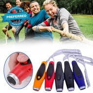 Electronic Whistle 3 Tones Basketball Football Game Whistle Referee Survival Usb Charging C7o8