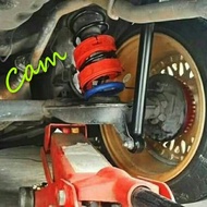 Sepasang Coil Spring Silicone Buffer Preve/Wira/Waja/Saga/FLX/Persona/Myvi/Alza/Kancil/Almera