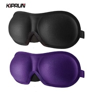 KIPRUN 3D Sleep Mask for Sleeping, 100% Block Out Light, Stereo Cotton Blindfold Men And Women Air T