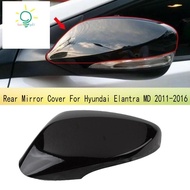 【hzswankgd3.sg】Rear Mirror Cover Side Mirror Caps Wing Mirror Shell Cap for Hyundai Elantra MD 2011-2016 876163X000ANKA 876263X000ANKA