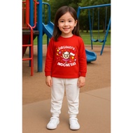 MERAH Anomali Ballerina Cappuccina Girls' Suit Kam and Jogger Sweater for the Republic of Indonesia 