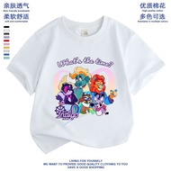 2026 Fashion 2026 Indigo Park Indigo Park New Style Cartoon Game Pure Cotton Short-Sleeved Summer El