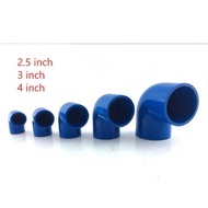 PVC ELBOW 90Mm BLUE FOR CLEAN WATER ----Pvc Elbow2.5“/ 3" /4”X 90° 015
