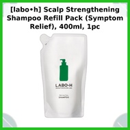 [labo•h] Scalp Strengthening Shampoo Refill Pack (Symptom Relief), 400ml, 1pc / Korean Shampoo Refil
