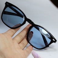 [0 DEGREE Lens - SEE DESCRIPTION CAREFULLY - Avoid returns] FEiSEDY 2Hand Japanese square sunglasses