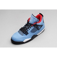 Coax Air Jordan 4 x Travis Scott Cactus Blue Suede Co-Branded308497-406