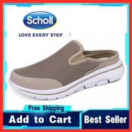 Scholl shoes men Flat shoes men Korean Scholl shoes sports shoes walking sneakers big size EU 46 47 