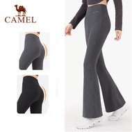 CAMEL Women's Flared Yoga Pants High Waist Hip Lift Sun Protection Casual Sports Pants