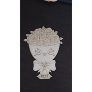 Combo of 6 creative 2D wooden paintings October 20