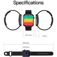 NEW item T500+ Smart Watch 1.75 inch Square Screen Bluetooth call Bluetooth music Watches IP67 Waterproof Heart rate bld