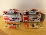 Tomica 車(紅盒日制40號~GTR賽車)共兩架