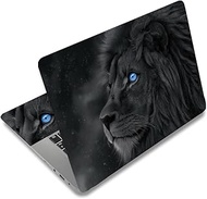 SUPERDANT Pack of 3 Lion Laptop Skin 38 x 27 cm Cut to Size PVC Waterproof Scratch-Resistant Black D