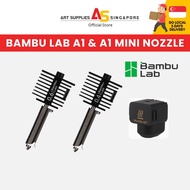 (SG 2-Days) Bambu Lab Hardened Steel Nozzle A1 / A1 Mini 0.4mm 0.6mm Silicone Sock AMS