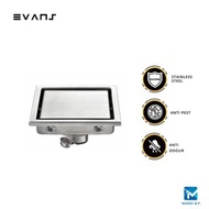 Evans Bathroom Shower Drain ( 4 / 6 Inch ) 304 Stainless Steel Floor Trap / Bathroom Drain