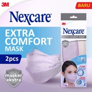 Masker 3M Nexcare Extra Comfort KF94 Convex 4D per sachet isi 2 pcs