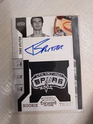 NBA 簽名卡 Tiago Splitter 2010-11 Playoff Contenders Patches #144