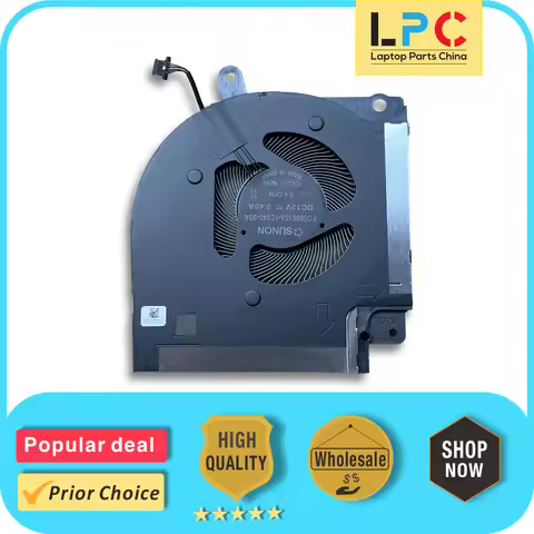 CPU Cooling Fan Replacement for DELL Alienware X17 R1 X17R1 X17 R2 X17R2 NEW Origina DC 12V 0.4A EG5