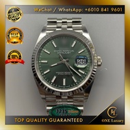 🔥SWISS TOP QUALITY🔥  DATEJUST 36MM/41MM GREEN DIAL 126334 CF / VSF