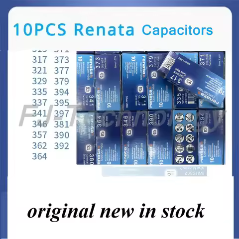 10pcs Renata 364 377 371 315 321 317 394 362 379 395 SR621SW SR626SW SR920SW SR716SW SR616SW SR516SW