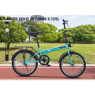 PROMO TERLARIS- Sepeda Lipat ATLANTIS FOLD Anak &amp; Dewasa 20 Inch