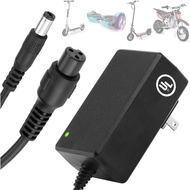 42V Compact Electric Scooter & Hoverboard Charger, UL Certified Safe, Powerful & Small with 2 Common