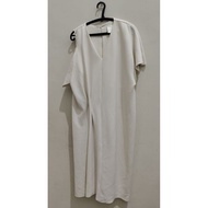 CIEL WHITE DRESS WHITE MIDI DRESS / Broken White P R3 L0 V3D