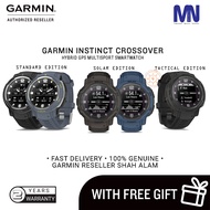 Garmin Instinct Crossover Standard / Solar / Tactical Edition - Hybrid GPS Multisport Smartwatch