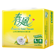 春風 山茶花精華 抽取式衛生紙 雙層  24包  1袋