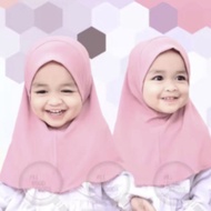 Clarissa Baby Hijab 0-3 years Premium jersey children's Hijab tudung budak perempuan