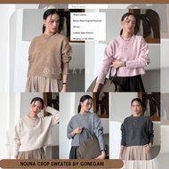 NOUNA CROP SWEATER GONEGANI / RYU SWEATER BY GONEGANI