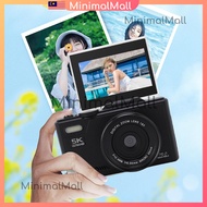 5K Flip Digital Camera Wifi 75MP 18X Vlogging Camera 5K 180° Flip Screen Selfile Vedio Camera Anti-S