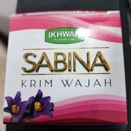 SABINA KRIM WAJAH MERAWAT EKZEMA PADA MUKA DAN MERAWAT JERAWAT DAN JERAGAT..LULUS KKM / KRIM UNTUK J