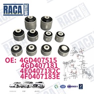 For Audi A4 A5 A6 A7 A8 Q5 10PCS Front Control Guide arm bushing Rubber Bush 4F0407183E 4GD407515 4G