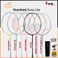 Hundred Aura Lite Badminton Racket Original HNDRD Power Light Badminton Racket