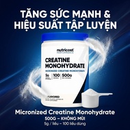 Nutricost Creatine Monohydrate Strength Powder 500g Creatine Creatine Monohydrate Creatine Supplemen