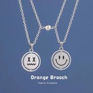 BEST FRIEND SMILE ICON COUPLE NECKLACE