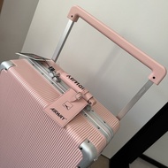 กระเป๋าเดินทางแบบสีบล็อก Airway 20 นิ้ว ขอบอลูมิเนียมพร้อมรหัสล็อค ล้อเลื่อนแบบไร้เสียง กระเป๋าเดินท