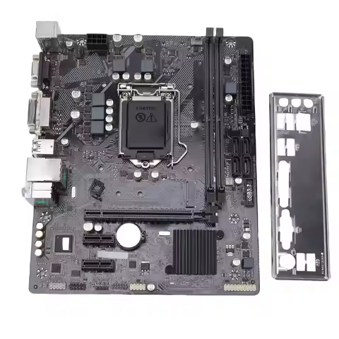 H410M-D2VX-SI M-ATX Computer Motherboard 2 DDR4 DIMM Slot Fit for LGA 1200 10th Gen CPU Processor Su