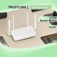 Xiaomi AX1500 Wi-Fi 6 Router - 1500Mbps Speed - Gigabit Auto WAN/LAN Port - Xiaomi Mesh Support