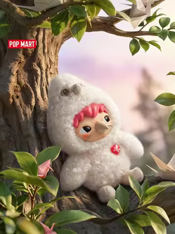 POPMART Dear Birds Series Vinyl Plush Pendant Mystery Box Genuine Blind Box Guess Toys Bag Ornament 