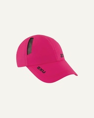 2XU 2XU Unisex's Run Cap - Fuchsia/Black